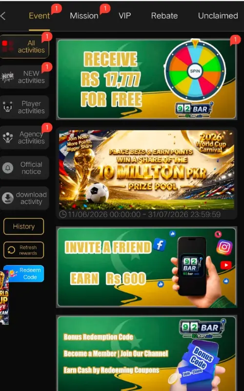 92BAR WIN Game APK